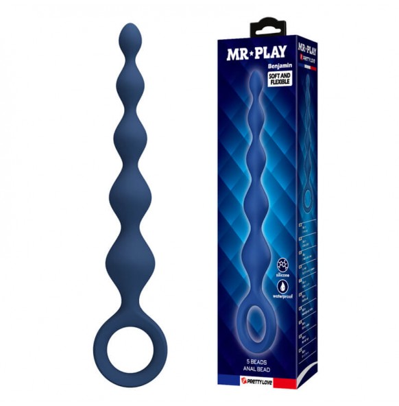 MR PLAY - Benjamin 5 Beads Anal Pull Bead MR PLAY - Benjamin 5 Beads Anal Pull Bead